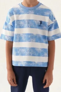 US Polo Assn. Boys' BERMUDA Set - Indigo - Image 4