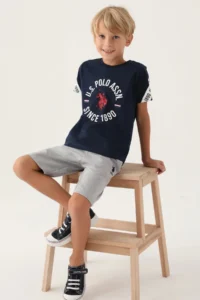 US Polo Assn. Boys' Bermuda Set - Image 2