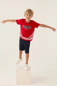 US Polo Assn. Boys' Bermuda Set - Image 2
