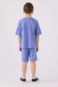 US Polo Assn. Boys' Purple Bermuda Set - Image 5