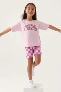 US Polo Assn. Girls' Shorts Set - Cream - Image 8