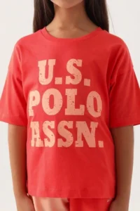 US Polo Assn. Girls' Shorts Set - Bamboo - Image 4