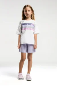 US Polo Assn. U.s. Polo Shirt Assn Licensed Girls' Bermuda Set
