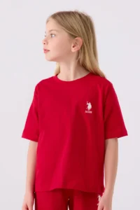 US Polo Assn. U.s. Polo Shirt Assn Girls' Rejection Bermuda Set - Image 2