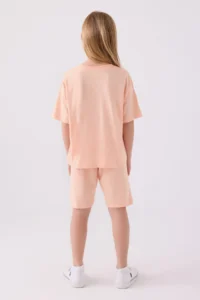 US Polo Assn. U.s. Polo Shirt Assn Girls' Pink Bermuda Set - Image 5