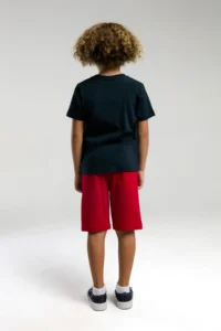 US Polo Assn. U.s. Polo Shirt Assn Boys' Navy Blue Bermuda Set - Image 5
