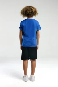US Polo Assn. U.s. Polo Shirt Assn Boys' Blue Bermuda Set - Image 5