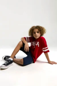 US Polo Assn. U.s. Polo Shirt Assn Boys' Rejection Bermuda Set - Image 2