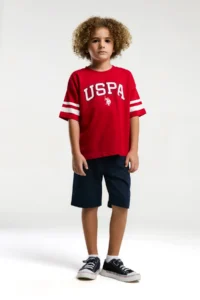 US Polo Assn. U.s. Polo Shirt Assn Boys' Rejection Bermuda Set - Image 4