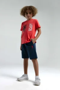 US Polo Assn. U.s. Polo Shirt Assn Boys' Rejection Bermuda Set - Image 2