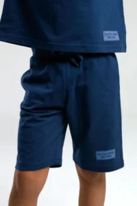 US Polo Assn. U.s. Polo Shirt Assn Boys' Blue Bermuda Set - Image 4
