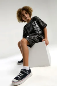 US Polo Assn. U.s. Polo Shirt Assn Boys' Gray Bermuda Set