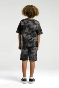 US Polo Assn. U.s. Polo Shirt Assn Boys' Gray Bermuda Set - Image 5