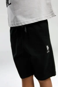 US Polo Assn. U.S. Polo Assn Boys' Gray Bermuda Set - Image 4