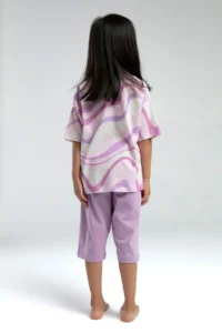 US Polo Assn. 4-15 Years Licensed Us Polo Assn Girls' Suit-Lilac - Image 2