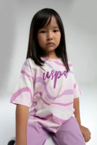 US Polo Assn. 4-15 Years Licensed Us Polo Assn Girls' Suit-Lilac - Image 4