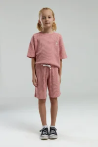 US Polo Assn. U.s. Polo Shirt Assn Girls' Pink Bermuda Set - Image 2