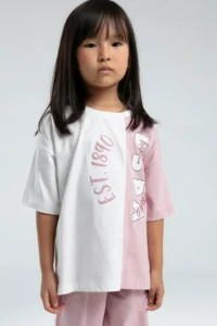 US Polo Assn. U.s. Polo Shirt Assn Girls' Pink Bermuda Set - Image 2