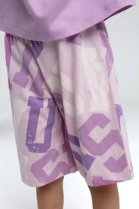 US Polo Assn. 4-15 Years Licensed Us Polo ASSN Girls' Suit-Lilac - Image 3