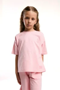 US Polo Assn. U.s. Polo Shirt Assn Girls' Pink Bermuda Set - Image 2