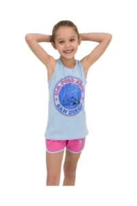 US Polo Assn. Girls' Pale Blue Set 858-g - Image 2