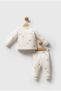 US Polo Assn. Base. Polo Shirt ASSN  Ecru Baby Size Set of 2 - Image 4