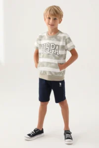 US Polo Assn. Boys' Kangaroo with pocket Batigue Set - Image 2