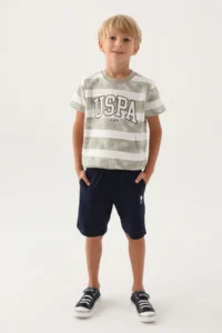 US Polo Assn. Boys' Kangaroo with pocket Batigue Set - Image 3