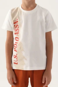 US Polo Assn. BASE. Polo Assn. Plain Written Boy's Double Set - Image 4