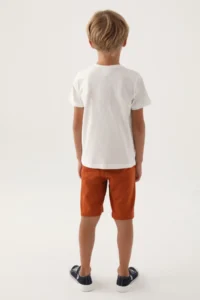 US Polo Assn. BASE. Polo Assn. Plain Written Boy's Double Set - Image 5