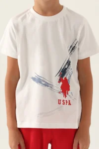 US Polo Assn. BASE. Polo Assn. Boy's Crayons Art Licensed T-shirt-Shorts Set - Image 4