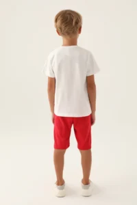 US Polo Assn. BASE. Polo Assn. Boy's Crayons Art Licensed T-shirt-Shorts Set - Image 5