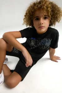 US Polo Assn. BASE. Polo Assn. Boy, Licensed, T-shirt Bermuda, Top and Bottom Set