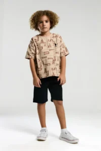 US Polo Assn.  CREW COLLAR 100% COTTON BOYS SHORTS SUIT - Image 4