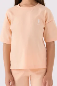 US Polo Assn. U.s. Polo Shirt Assn Girls' Green Bermuda Set - Image 5