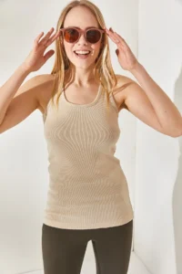 Olalook Women Stone LONG Camisole Tank Top - Image 3