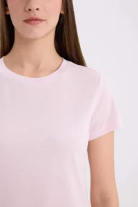 DeFacto Regular Fit Crew Neck Basic Plain Short Sleeve T-Shirt - Image 5