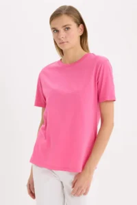 DeFacto School Regular Fit Crew Neck Short Sleeve 100% Cotton T-Shirt