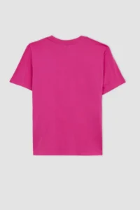 DeFacto Regular Fit Crew Neck Short Sleeve 100% Cotton T-Shirt W9584az23sm - Image 8