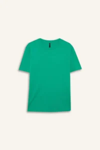DeFacto Regular Fit Crew Neck Combed Cotton Basic Plain Short Sleeve T-Shirt - Image 7