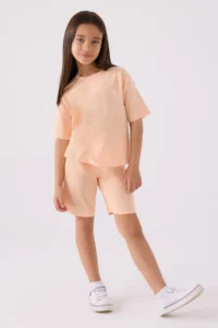 US Polo Assn. U.s. Polo Shirt Assn Girls' Green Bermuda Set - Image 3