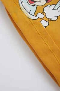 DeFacto Baby Boy Disney Mickey & Minnie Crew Neck Combed Cotton Short Sleeve T-Shirt - Image 5