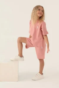US Polo Assn. Us1822 Licensed Simple Stylish Girl's Top and Bottom Set - Image 3