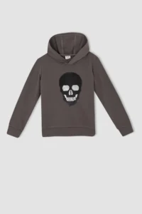 DeFacto Boys' Hooded Sweatshirt - Image 5