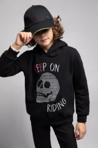 DeFacto Boys' Hooded Sweatshirt - Image 2