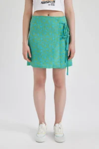DeFacto Coool A Cut Patterned Mini Skirt Y7977az22sm - Image 3
