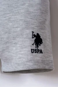 US Polo Assn. US Polo Assn. Baby Summer Top and Bottom Set 100% Cotton T-Shirt & Shorts Set of 2 - Image 3
