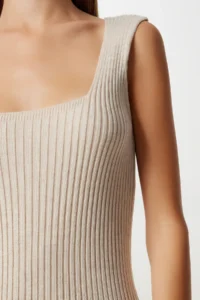 Happiness İstanbul Women Stone Knitwear Sweater Dress Set - Image 5