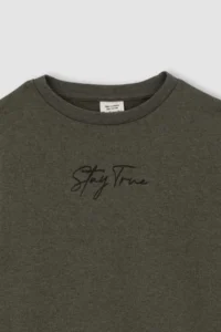 DeFacto Boys' Crew Neck Sweatshirt - Image 7