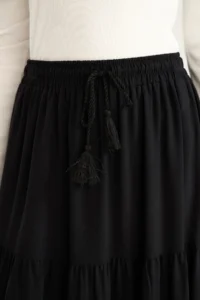 DeFacto Viscose Maxi Hijab Skirt with Waist Lace Z3406az25sp - Image 5